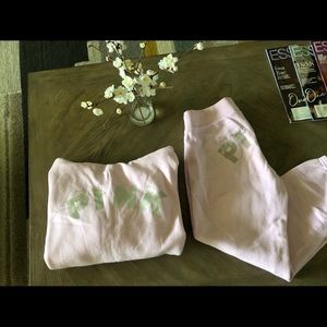 Soft pink matching VS Pink Set